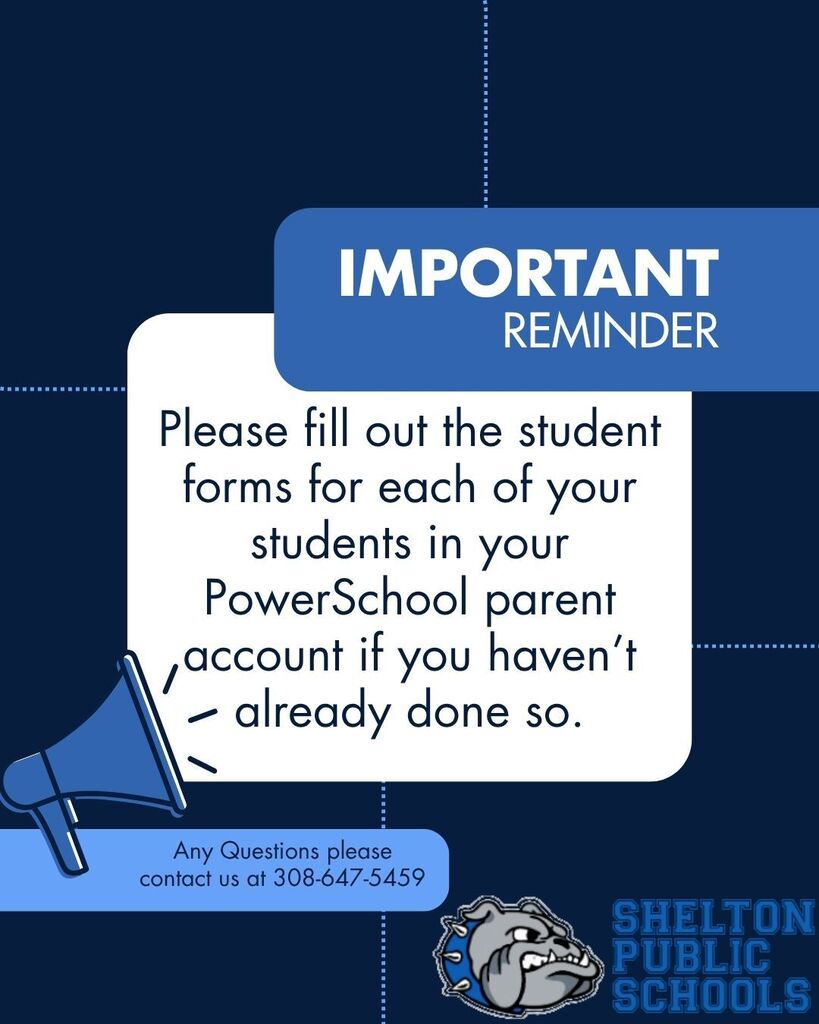 Reminder of PowerSchool Forms