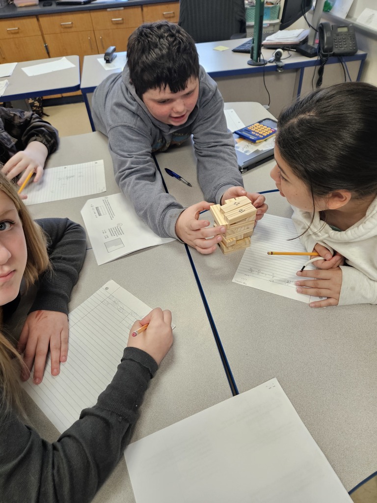 math staar review using jenga