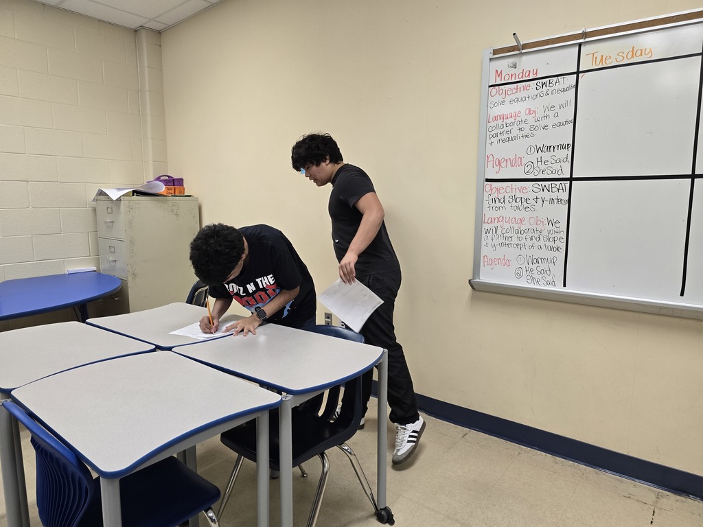 students prepping for staar