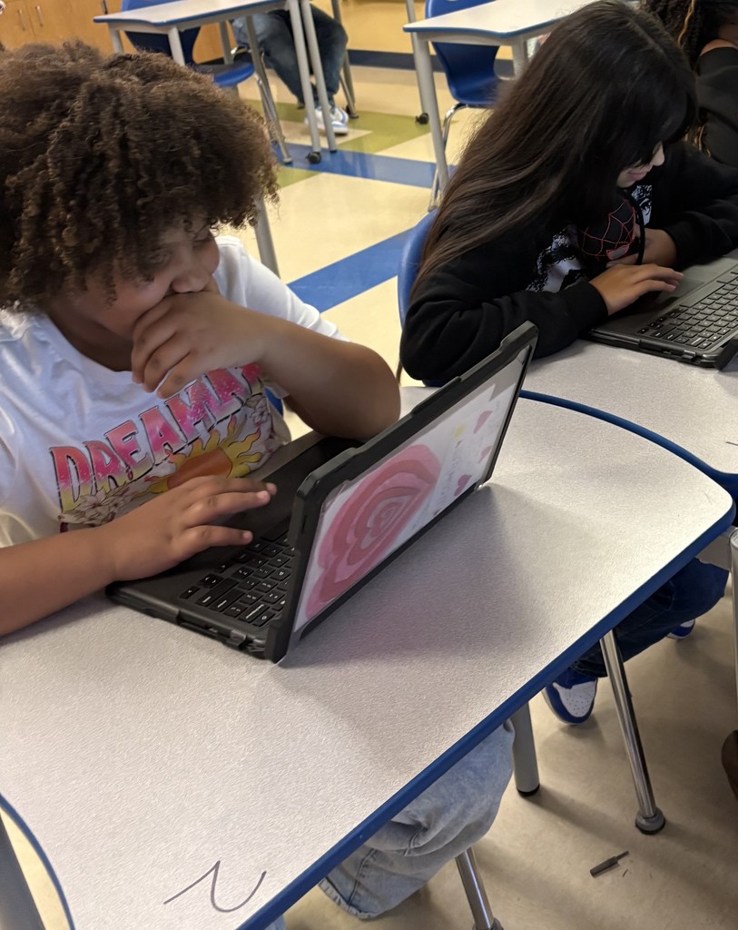student working