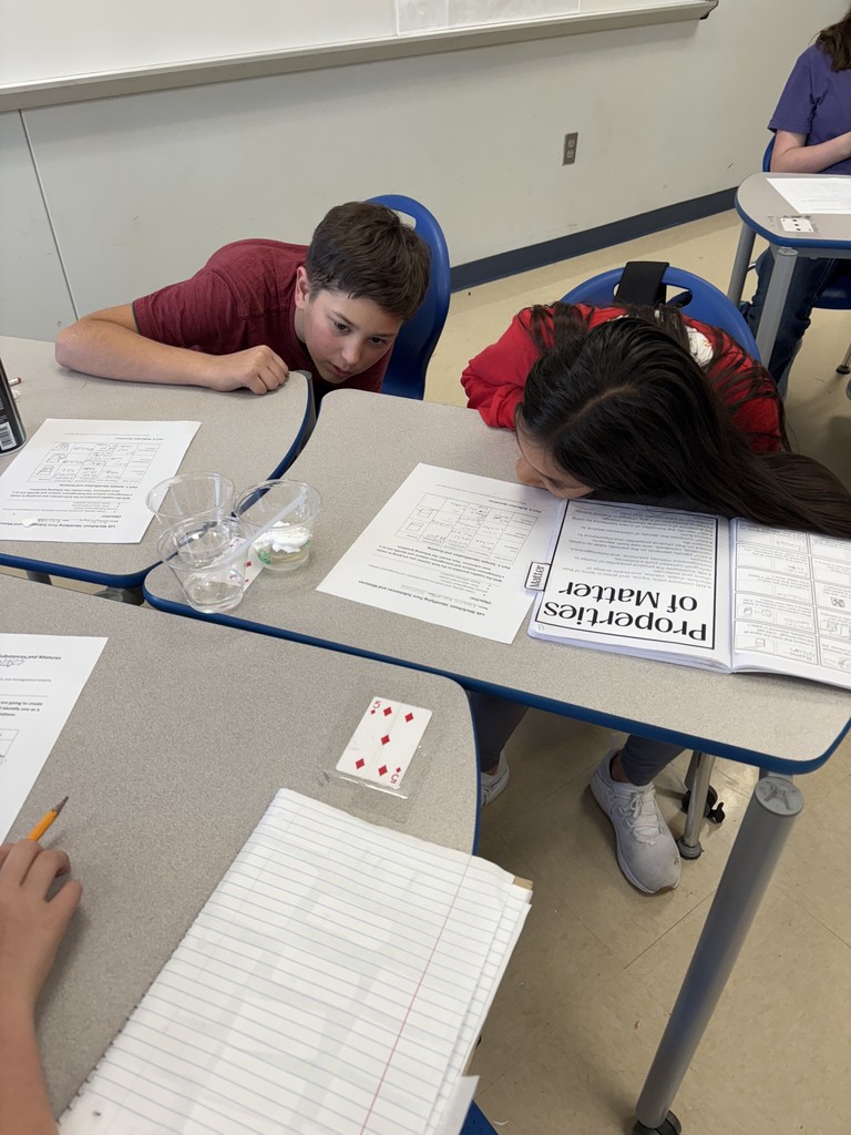 students working