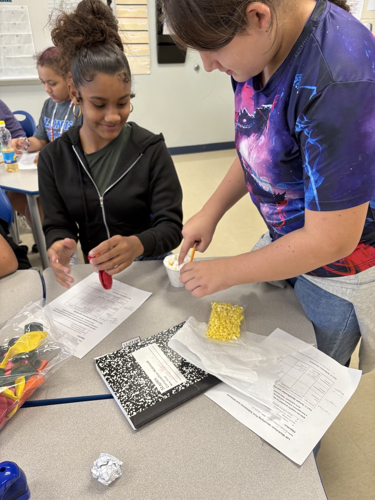 students working
