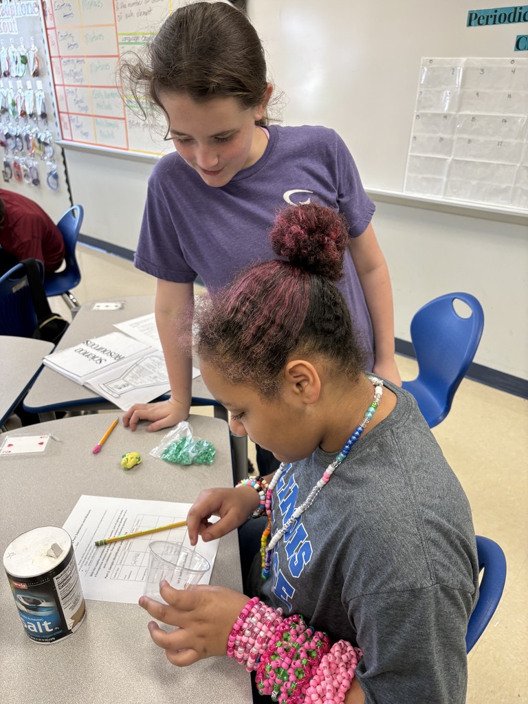 students working