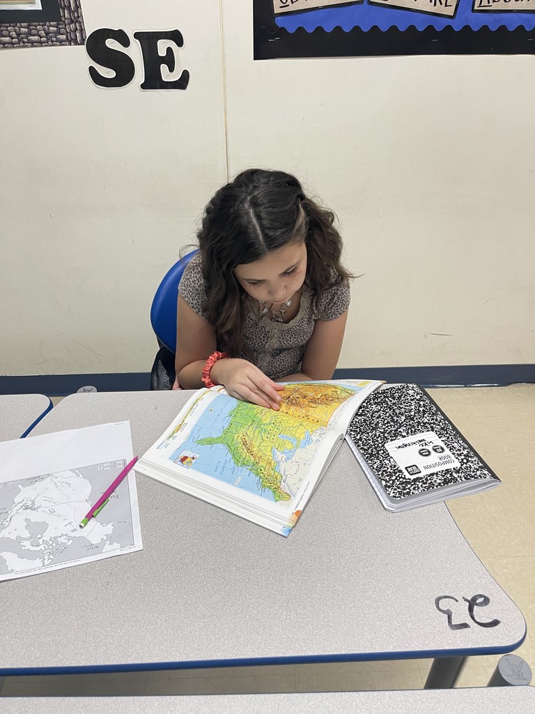 student working