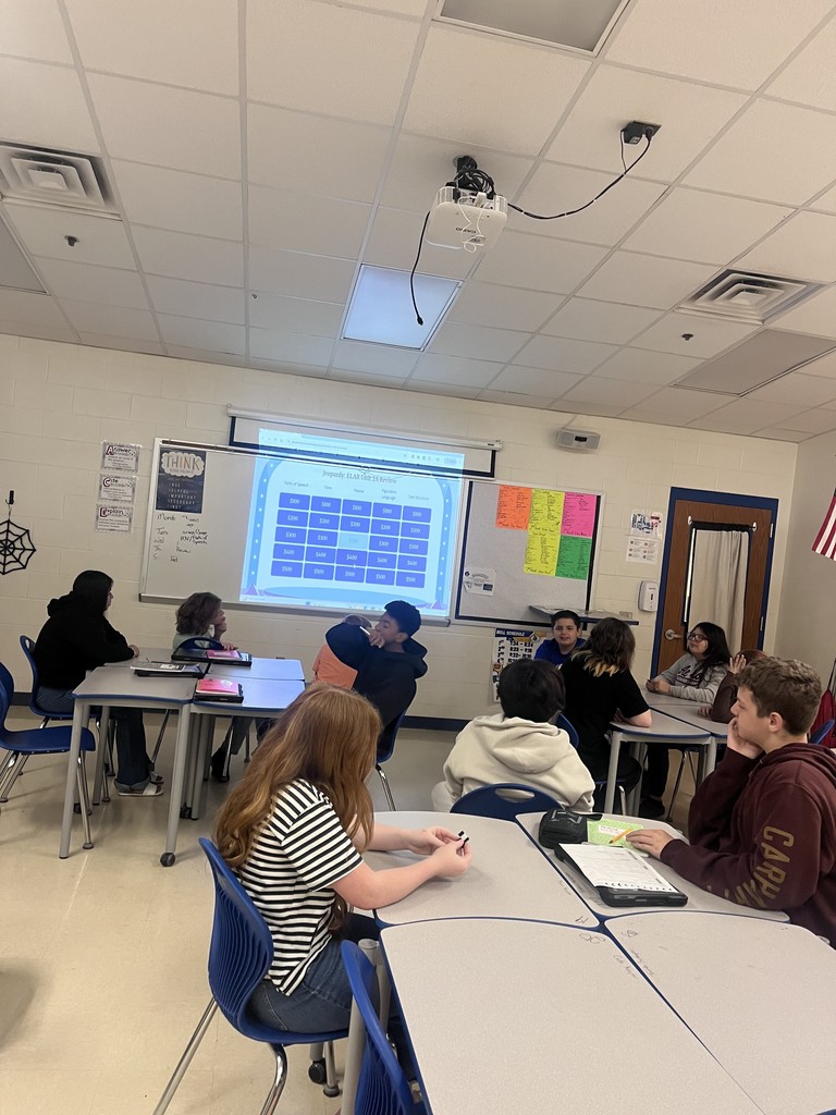 students review for test