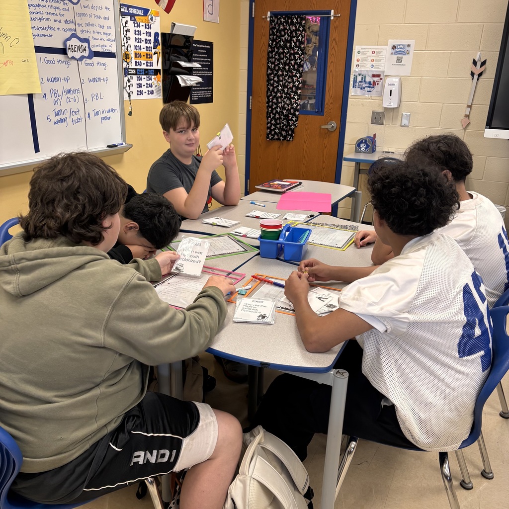 US History takes a look at colonization as they come to an end of the unit to anchor learning and clear up misconceptions during rotating station activities.
