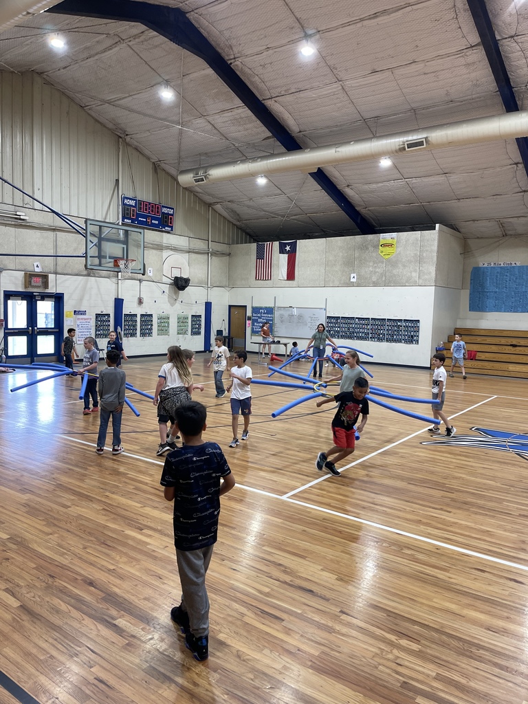 Students in P.E.