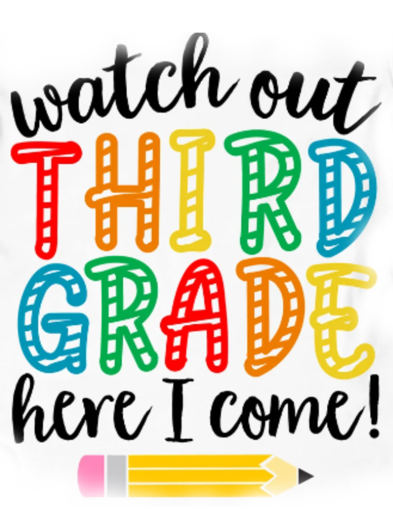 2nd grade transition to 3rd