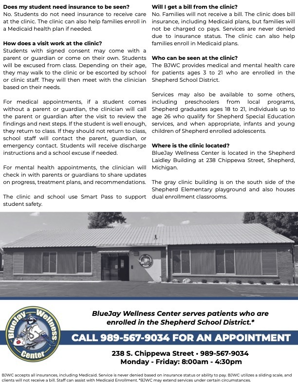 2nd Page FAQ BlueJay Wellness
