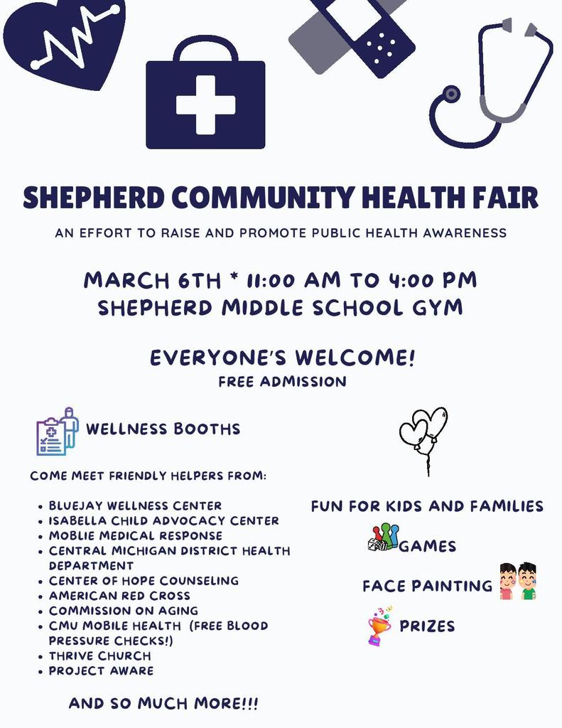 Health Fair March 6th
