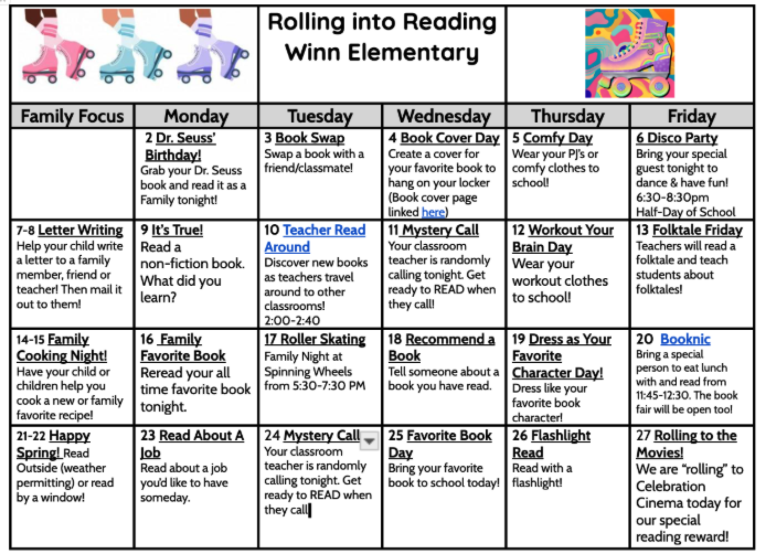 Reading Month 2026