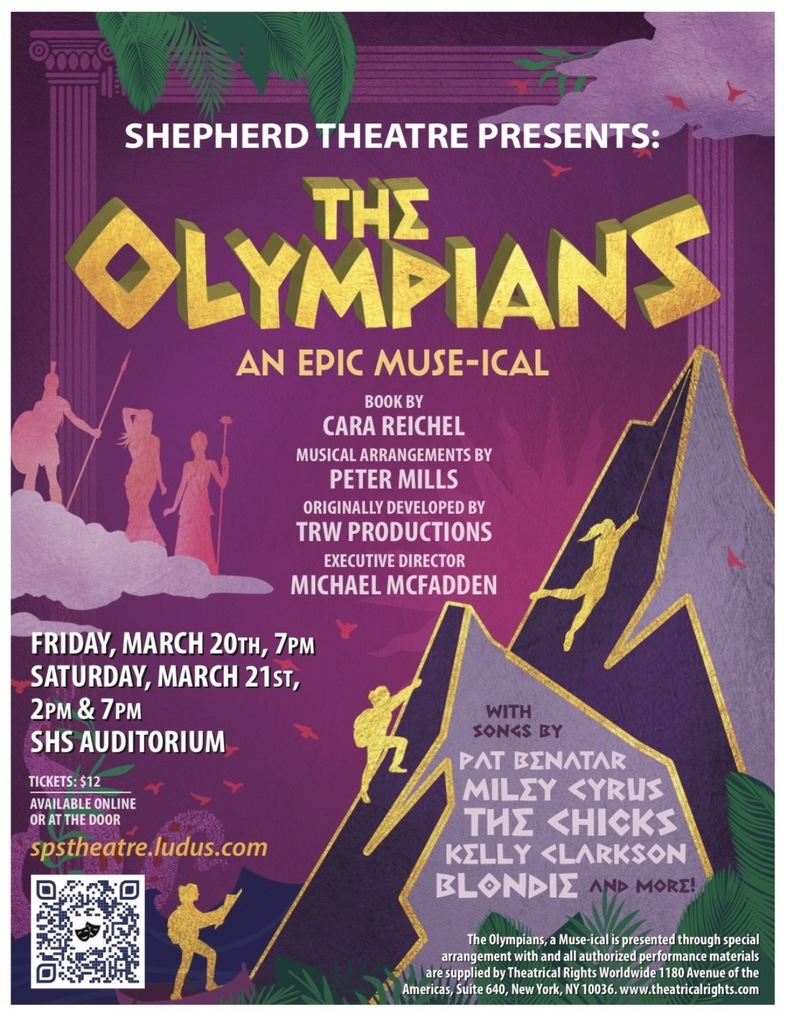 The Olympians - Flyer