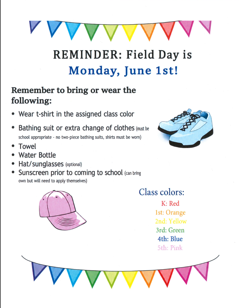 Field Day June 1st