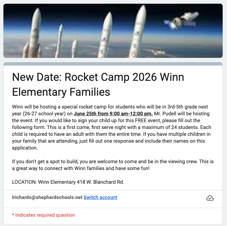 Rocket Camp 2026