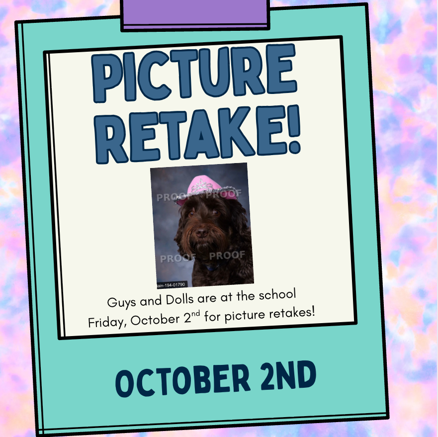 Picture Retake Day October 2nd