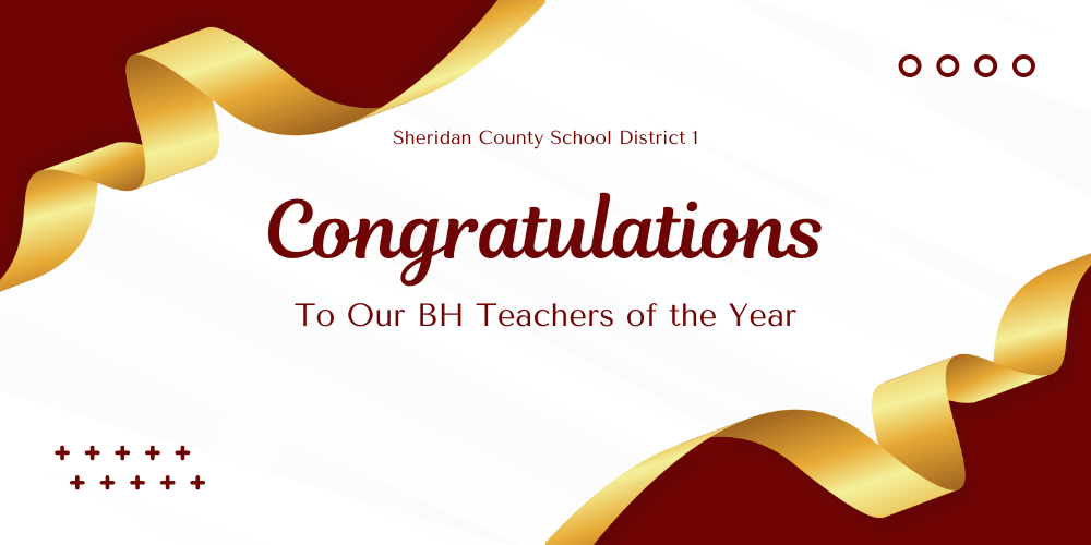 Congratulations to Teacher of the Year
