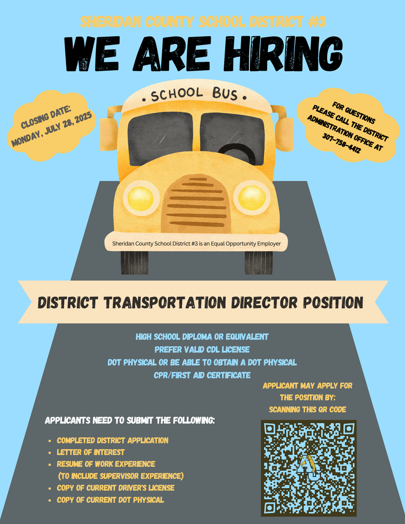District Transportation Director Position Flyer (July 2025)