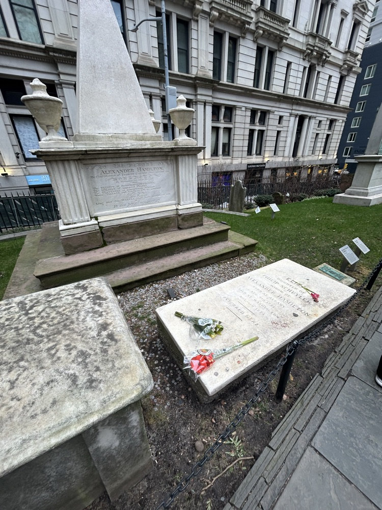 Hamilton’s grave