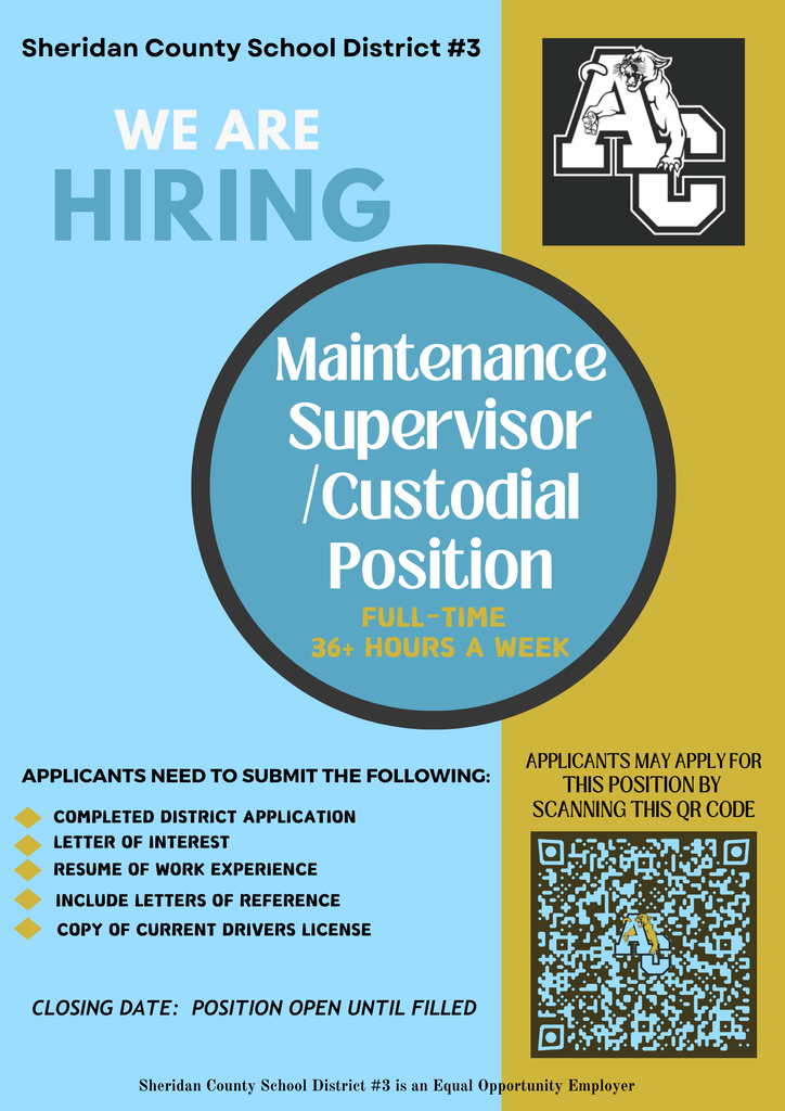 Maintenance Supervisor/Custodial