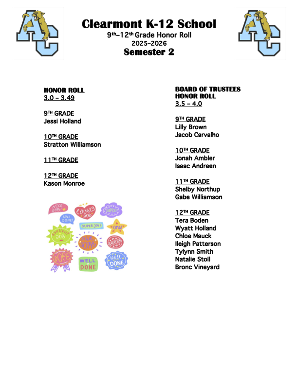 Honor Roll S2