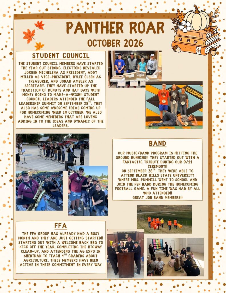 Panther Roar Newsletter pg 6