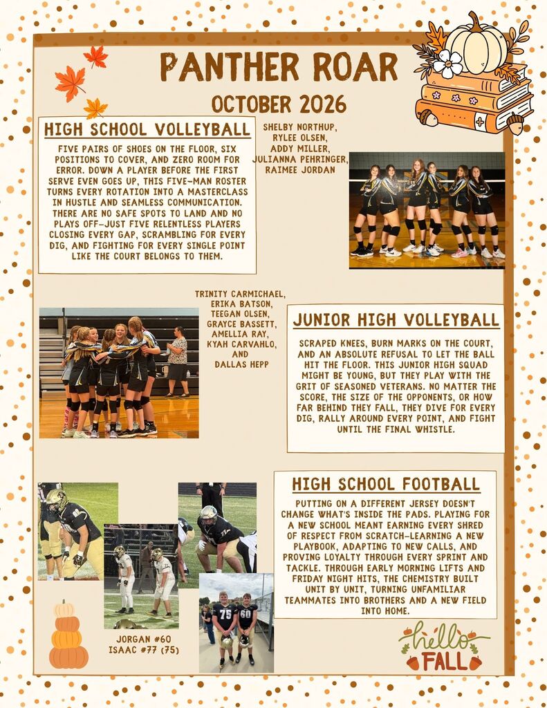 Panther Roar Newsletter pg 5