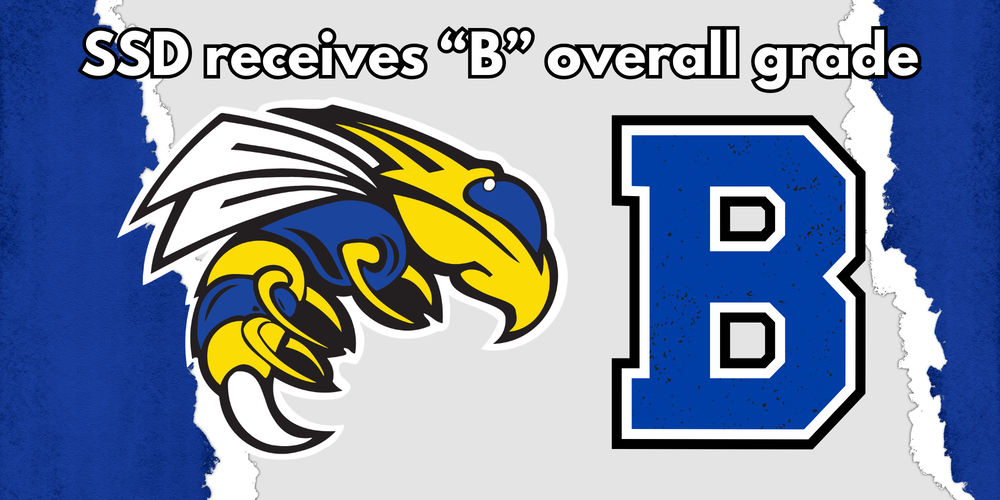 B letter grade image