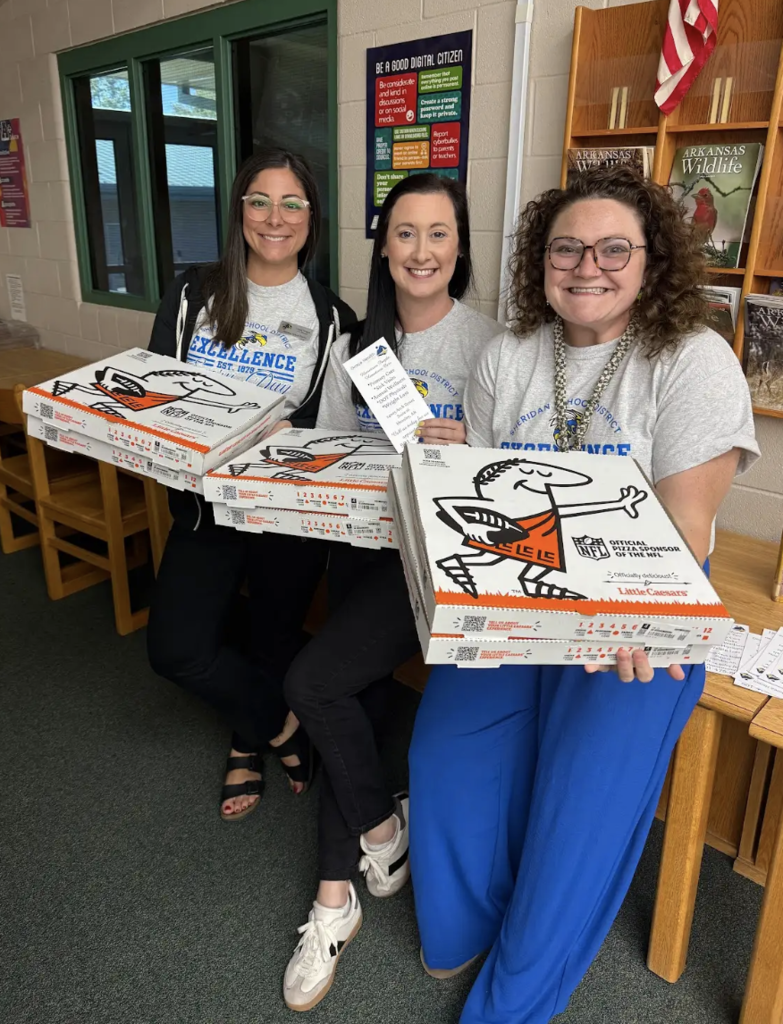 Pizza from Grace Health Services
