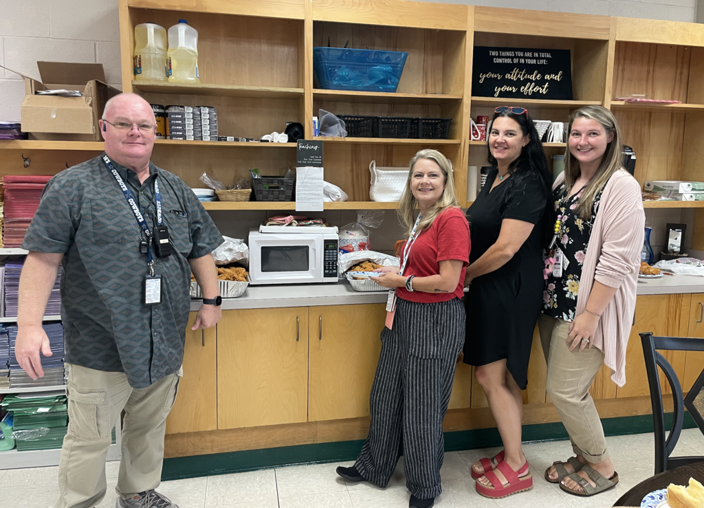 Forest Tower feeding EEI teachers