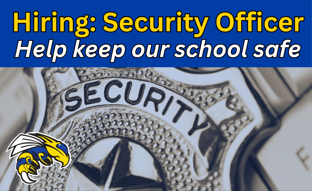 Hiring Security Officer graphic