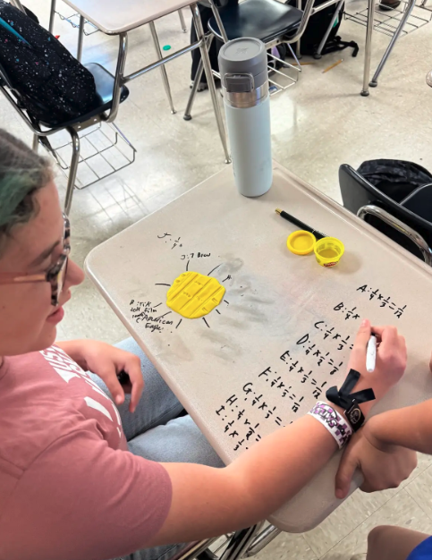 PlayDoh parks in Mrs. Jones's class