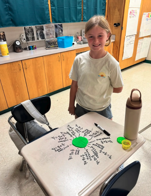 PlayDoh parks in Mrs. Jones's class