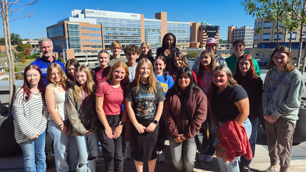 students at UAMS pic
