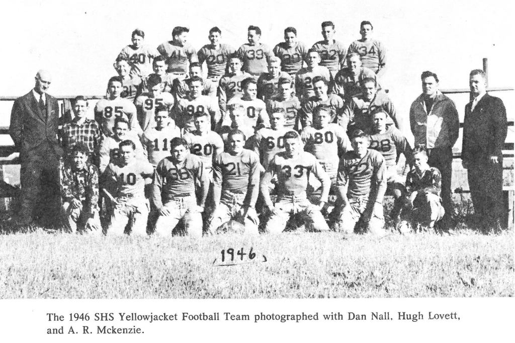 1946 football photo