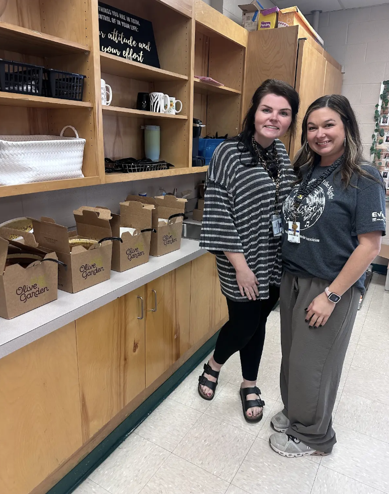 Staff lunch provided by East End Flowers