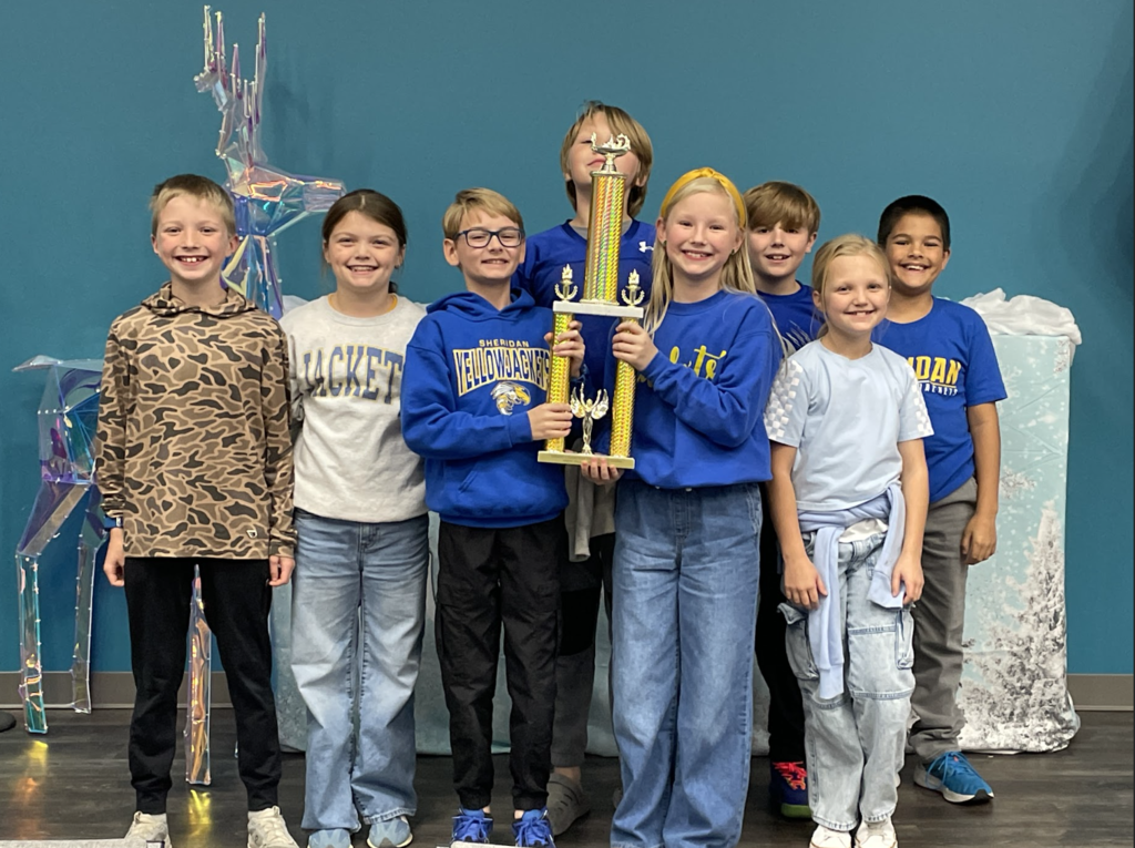 EEI 4th grade Quiz Bowl - Teddy Dickerson, Dailee Hardy, Miller Manatt, Abby Smiley, Eli Staggs, Barrett Staton, Malee Stokes, Michael Thomas