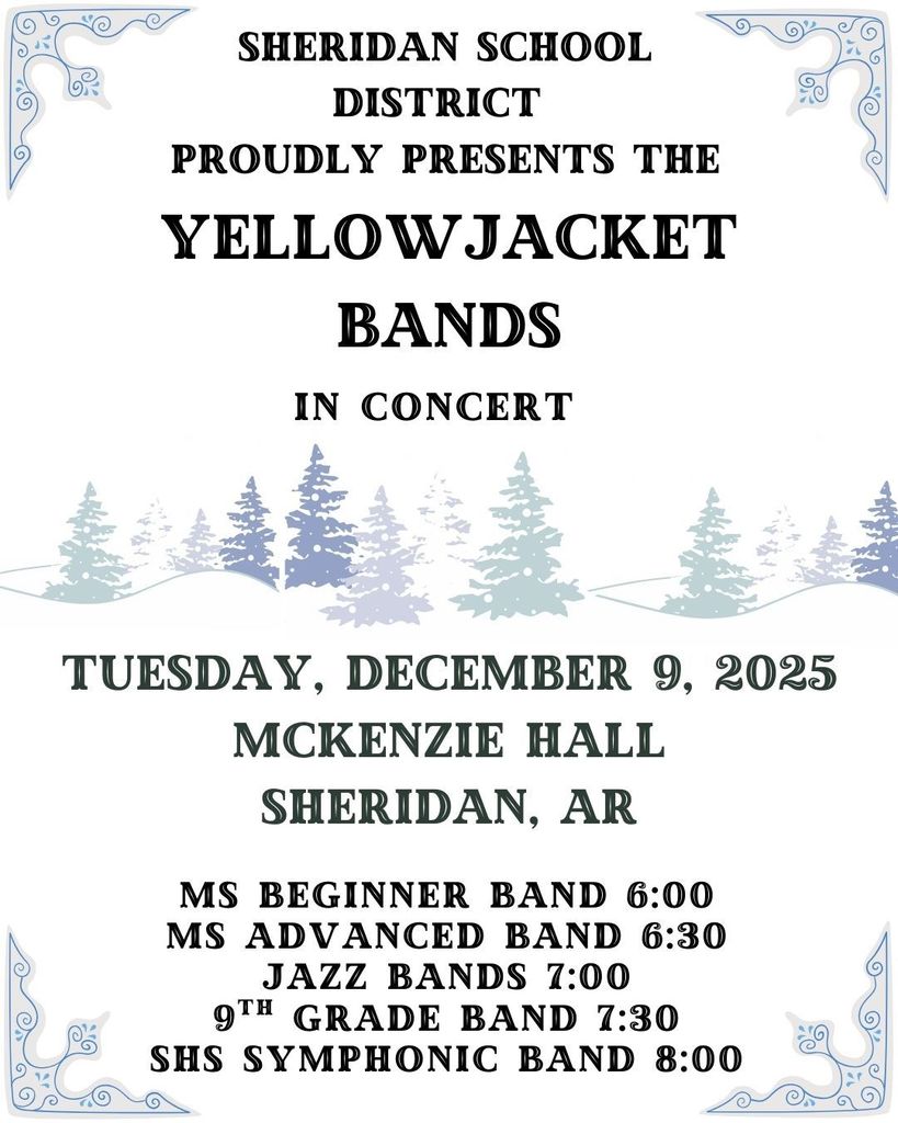 Band concert graphic