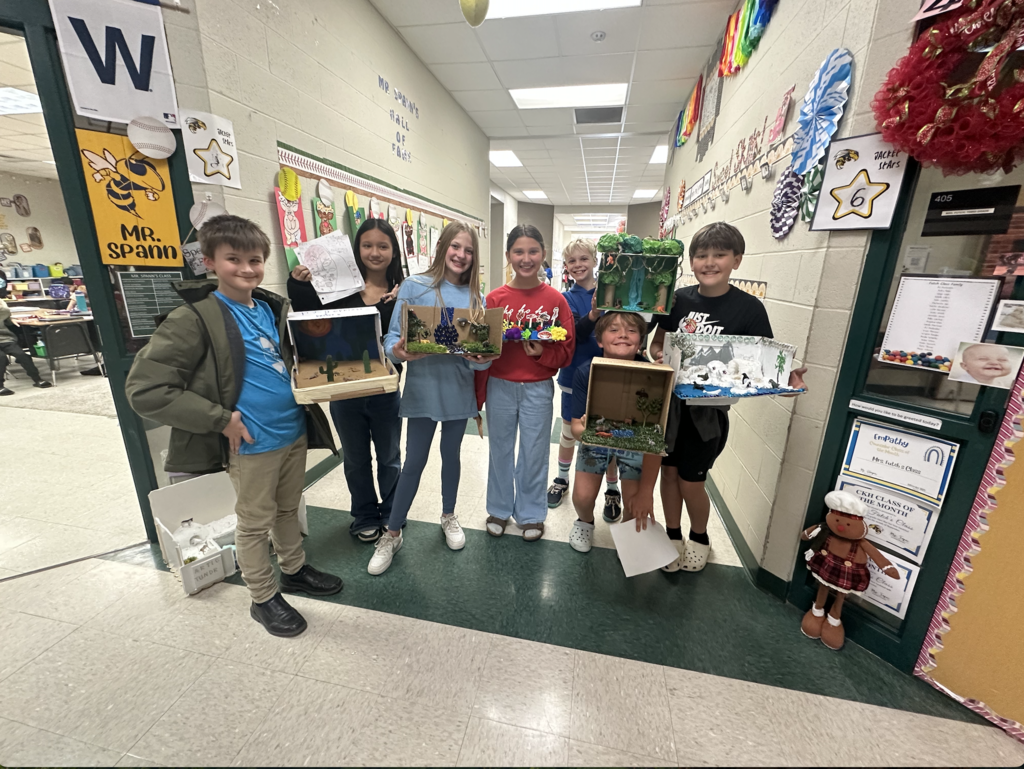 EEI - 5th grade dioramas