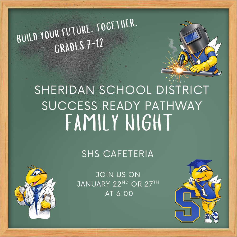 SSD Success Ready Pathway Family Night graphic