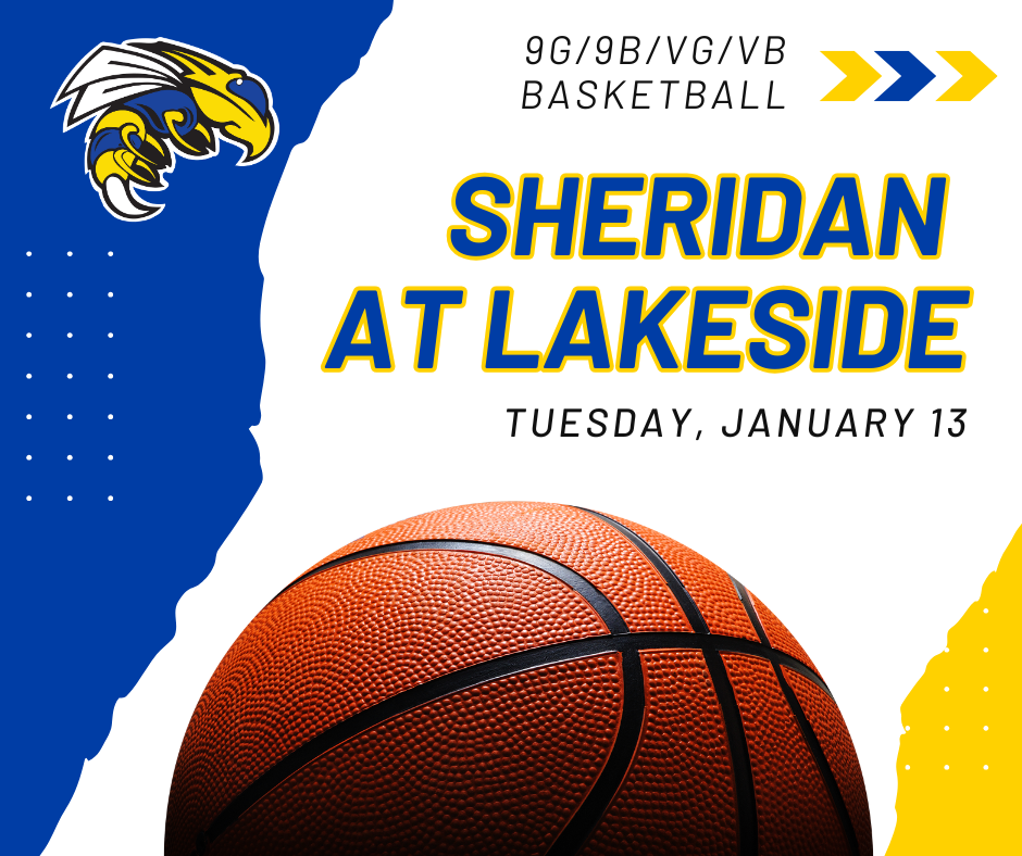 Basketball game graphic