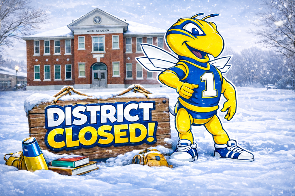 school closed graphic