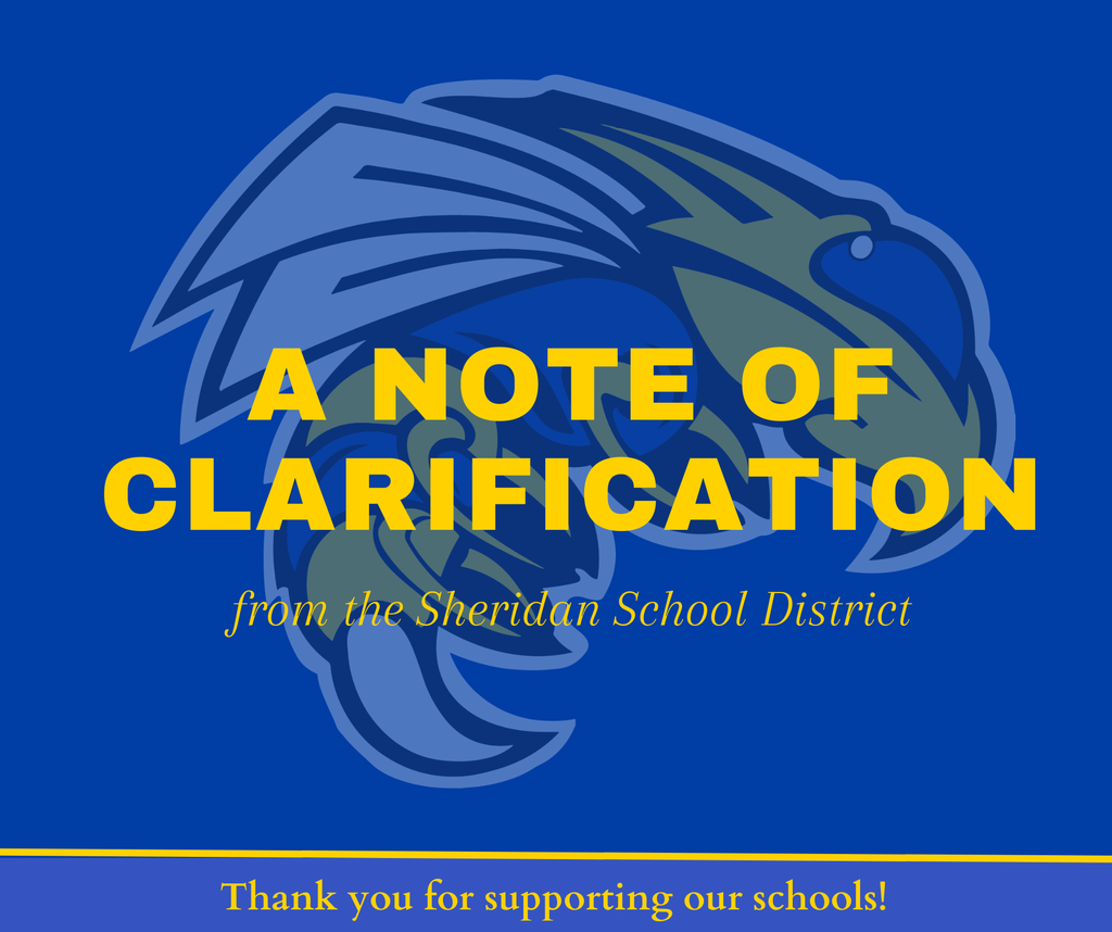 Note of clarification graphic