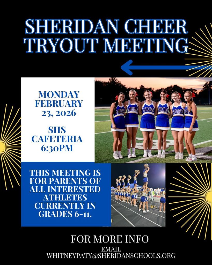 Tryout meeting flyer