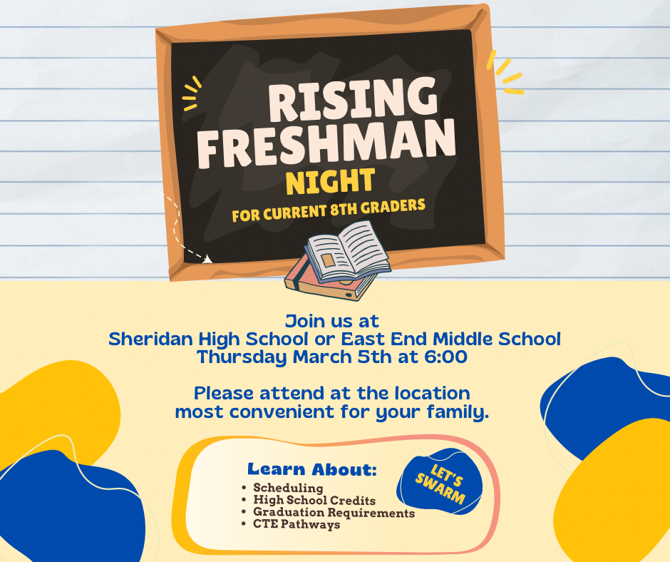 Rising Freshman Night graphic