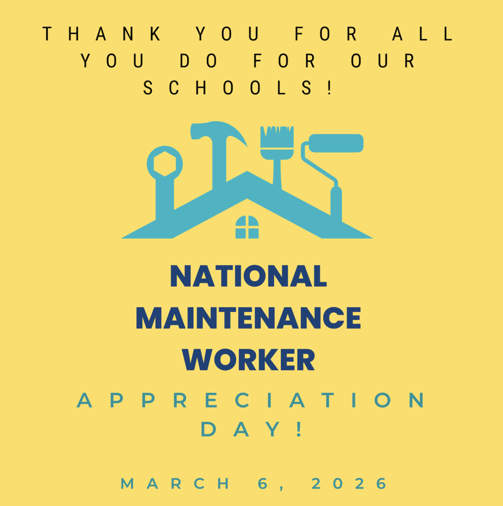 National Maintenance Worker Day graphic