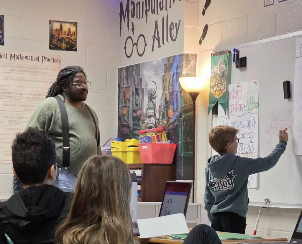 East End Intermediate LOVES math challenges!