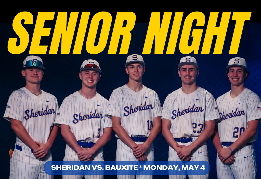 baseball senior night graphic