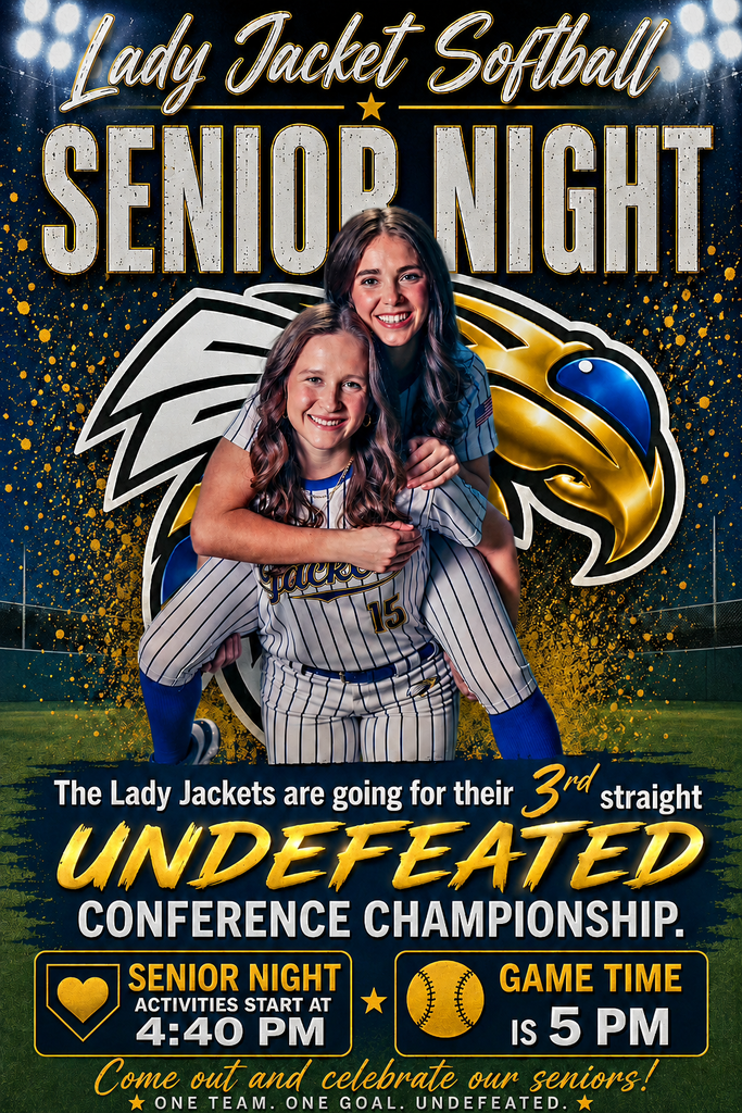 softball senior night graphic