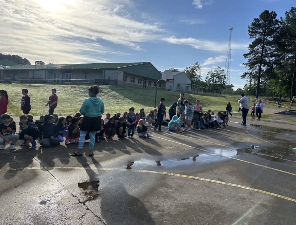 EEI - STEM class rocket launch 