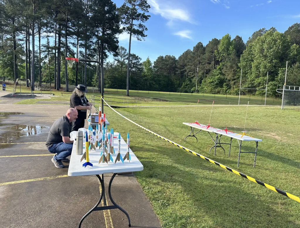 EEI - STEM class rocket launch 